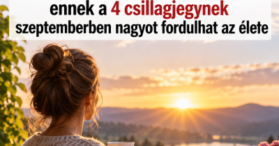 Végre véget ér a nehéz időszak: ennek a 4 csillagjegynek szeptemberben nagyot fordulhat az élete