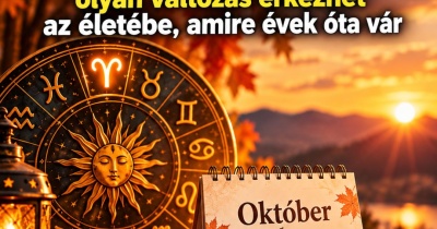 Sorsfordító október jön: ennek a 3 csillagjegynek olyan változás érkezhet az életébe, amire évek óta vár