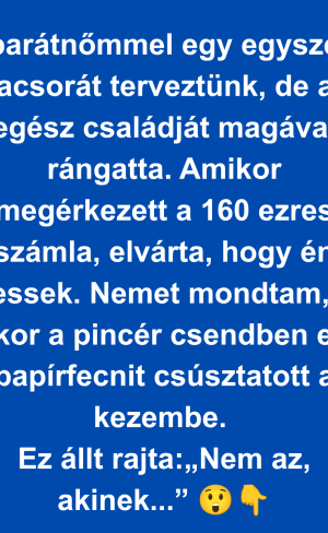 Azt hittem, egy teljesen átlagos családi bemutatás lesz – de a 160 ezres számla sokkolt, és leleplezte a rideg valóságot