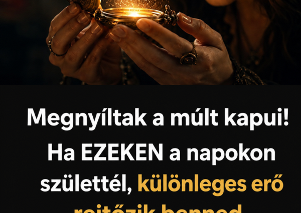 Megnyíltak a múlt kapui! Ha EZEKEN a napokon születtél, különleges erő rejtőzik benned, amiről talán nem is tudsz