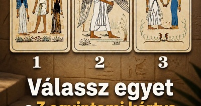 Válassz egyet a 3 egyiptomi kártya közül: meglepő üzenetet árulhat el arról, mi vár rád a következő időszakban