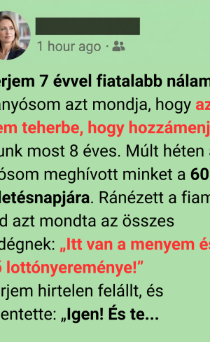 Az anyósom megalázott a 60. születésnapján – De a férjem szavai mindenki előtt teljesen megfagyasztották a partit