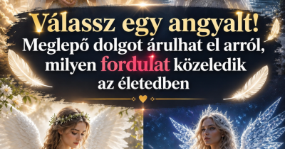 Válassz egy angyalt! Meglepő dolgot árulhat el arról, milyen fordulat közeledik az életedben
