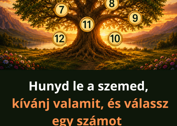 Hunyd be a szemed egy pillanatra, gondolj egy kívánságra, majd válassz egy számot a fáról! A kapott üzenet sokakat megdöbbentően pontosan jellemez