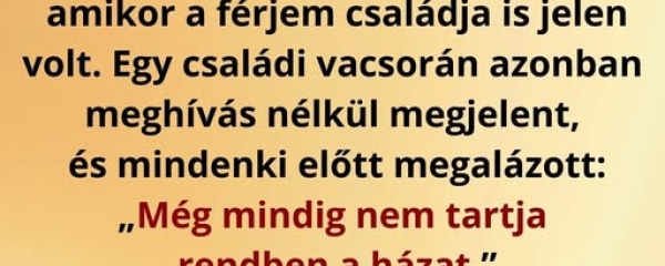 Az anyám megalázott – az anyósom válasza mindenkit ledöbbentett