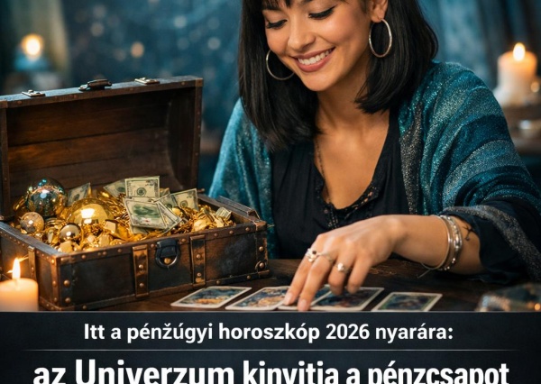 Itt a pénzügyi horoszkóp 2026 nyarára: az Univerzum kinyitja a pénzcsapot 4 csillagjegynek