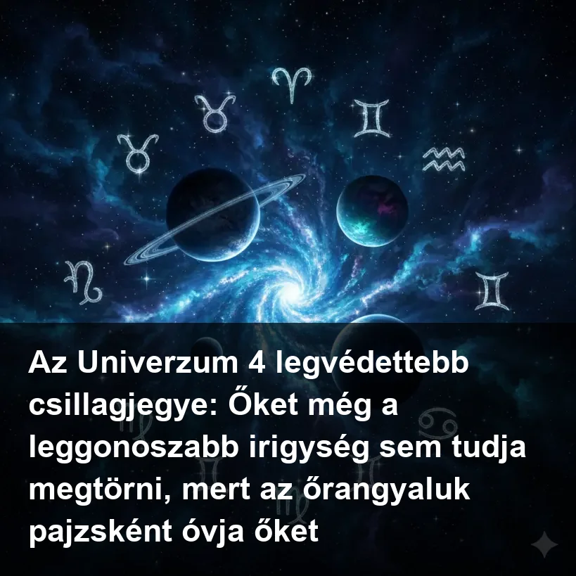 Az Univerzum 4 legvédettebb csillagjegye: Őket még a leggonoszabb irigység sem tudja megtörni, mert az őrangyaluk pajzsként óvja őket