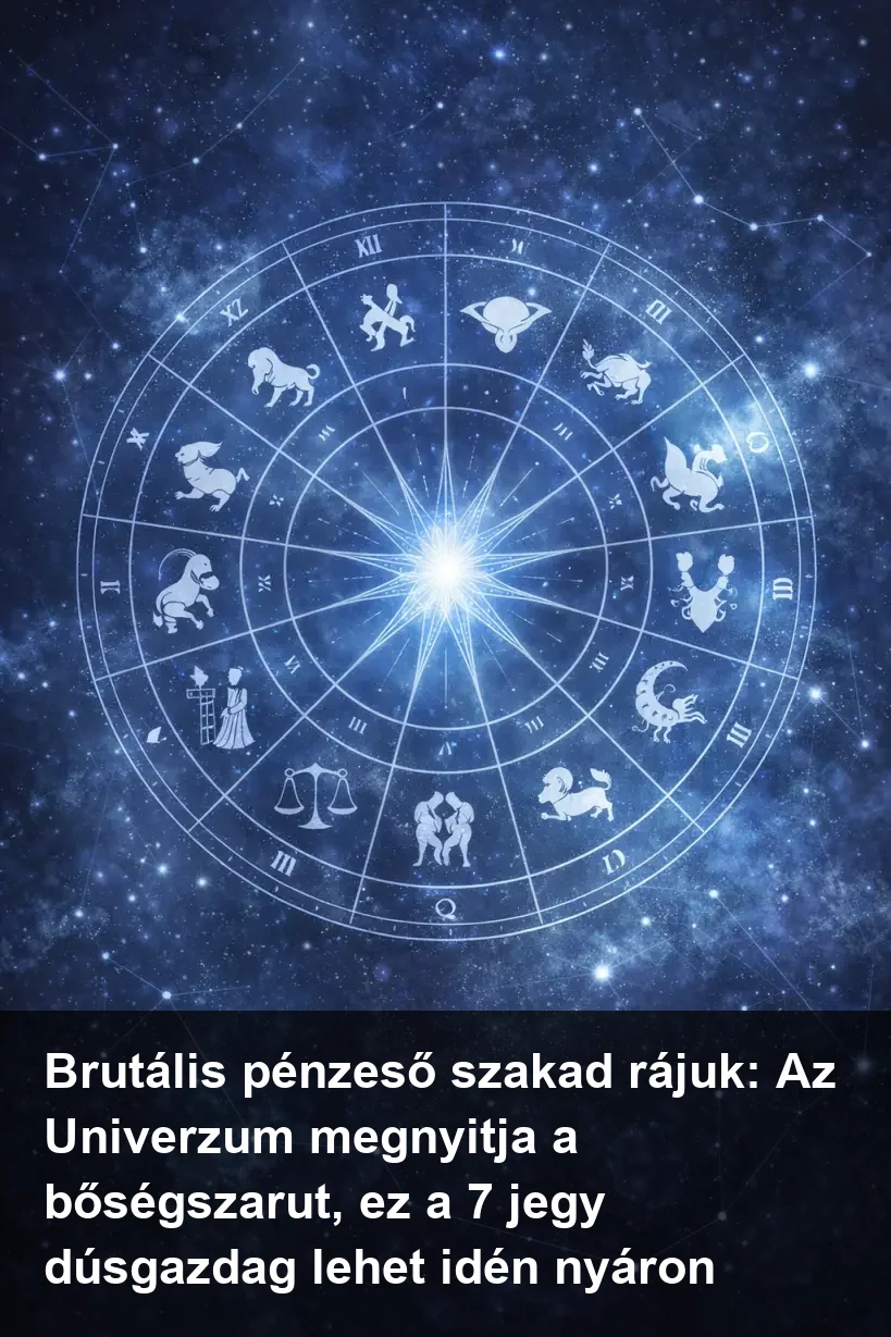 Brutális pénzeső szakad rájuk: Az Univerzum megnyitja a bőségszarut, ez a 7 jegy dúsgazdag lehet idén nyáron