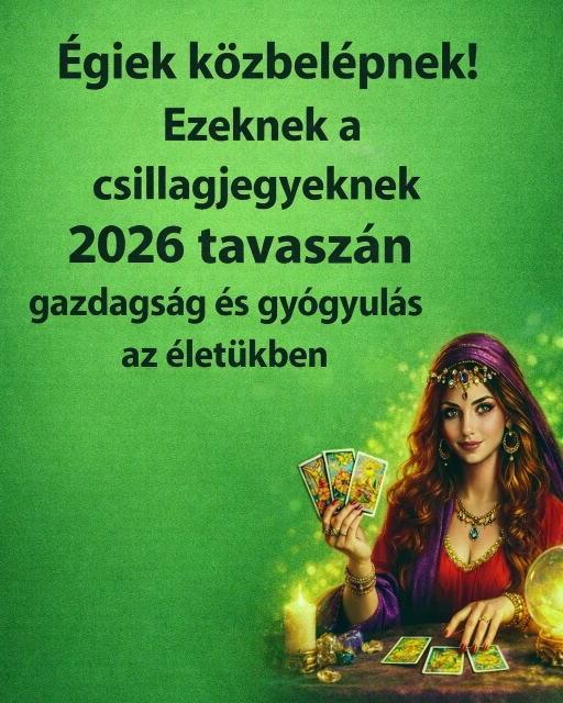 Közbeavatkoznak az Égiek: 2026 tavaszán gazdagság és gyógyulás várhat ezekre a csillagjegyekre
