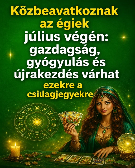 Közbeavatkoznak az égiek július végén: gazdagság, gyógyulás és újrakezdés várhat ezekre a csillagjegyekre