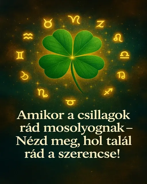 nezd meg hol talal rad a szerencse