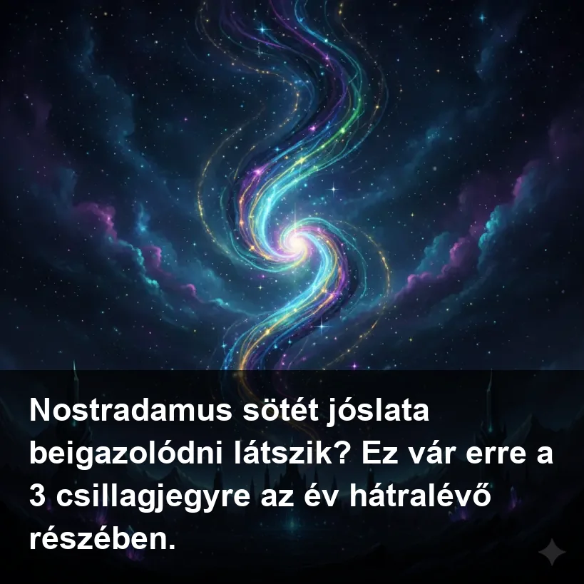 Nostradamus sötét jóslata beigazolódni látszik? Ez vár erre a 3 csillagjegyre az év hátralévő részében.