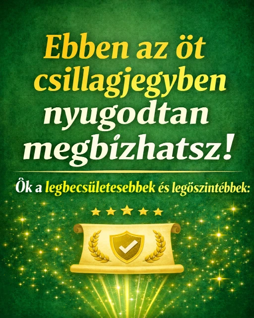 Ebben az öt csillagjegyben nyugodtan megbízhatsz! Ők a legbecsületesebbek és legőszintébbek: