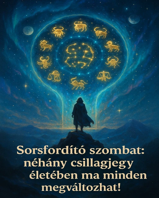 Sorsfordító szombat: néhány csillagjegy életében ma minden megváltozhat!