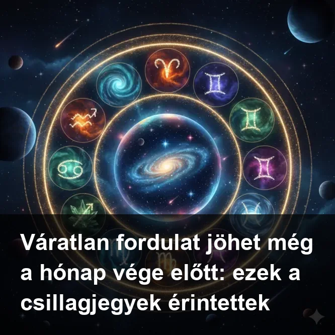 Váratlan fordulat jöhet még a hónap vége előtt: ezek a csillagjegyek érintettek