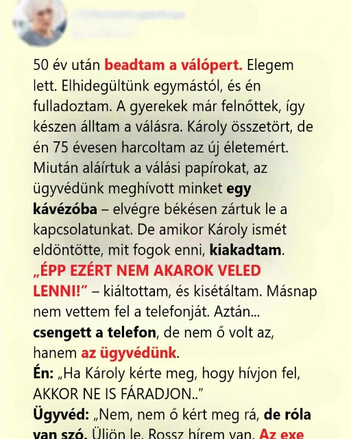 50 ev hazassag utan kertem