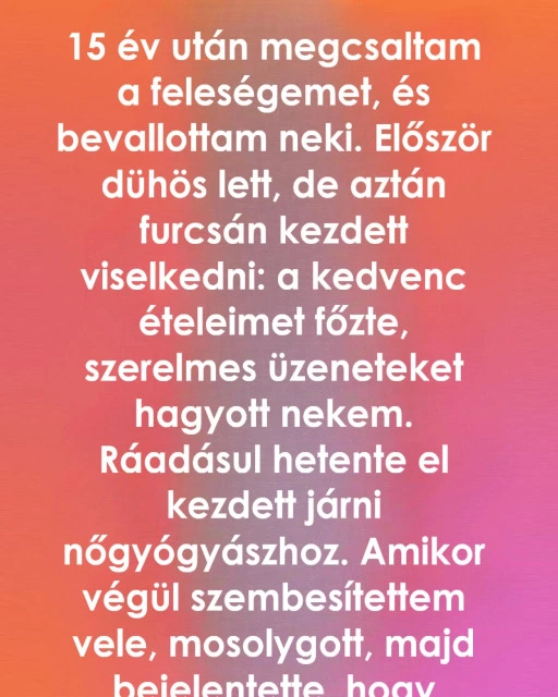 Miutan bevallottam a hibamat