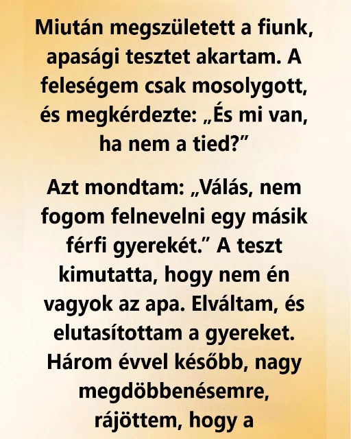Amikor a gyanú szétver egy családot: egy apa fájdalmas ébredése