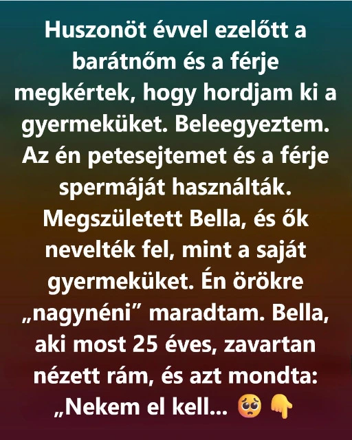 Huszonöt éven át „nagynéninek” hívott, aztán kiderült az igazság