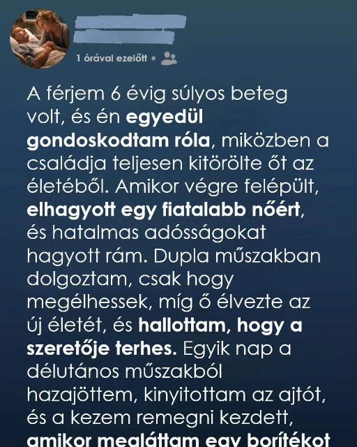 Mindent feladtam a férjemért, ő mégis elárult