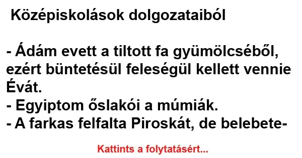 Vicc Kozepiskolasok dolgozataibol jpeg